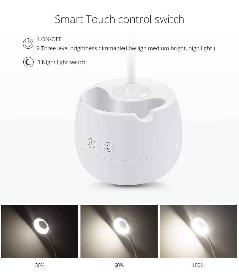 ✴️🔆 داشکان بۆ لایتی سەرمێز 🔆✴️

✨ تایبەتمەندیەکانی

💠20  گڵۆپی LED تێدایە.
💠پاتریەکی لیثیۆمی 1200mAhی تێدایە.
💠 بە لەمس کاردەکات.
💠بە سێ رووناکی جیاواز کاردەکات
💠 گڵۆپی نایت مۆدی هەیە.
💠دروستکراوە لە ABS , PVC تۆکمە و بەهێزە.
💠پاتریەکەی تا 6 کاتژمێر بەرگە دەگرێ.
💠بەرزیەکەی 42cm تیرەی ژێرەکەی 10cm.
💠لایتی سەرمێزە، قوتوی قوڵەم و ستاندی مۆبایلە لە هەمان کاتدا.

💵 نرخی بە گەیاندنەوە 17,000 دینارە 

💬 بۆ داوا کردن نامە بنێرن
☎️یان پەیوەندی بکەن بە:

                                             *********** أربيل, العراق
