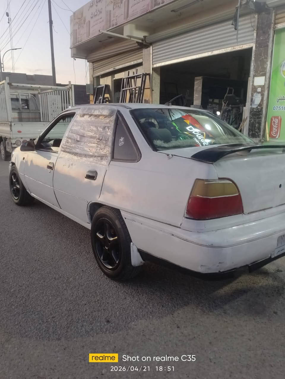 سلام عليكم شلونكم شباب دايو سلو موديل 96 محرك بي تبخير كير جديد تخم تاير ويل كب سياره جاهزه من كلشي تحويل مباشر كهربائيات كله شغاله جام كهرباء يرادله ترتيب بصيط مكان فلوجه صقلاويه شهداء ثانيه مراوس مراوس شعندك نزل *********** واتساب فقط عل كورك ***********
