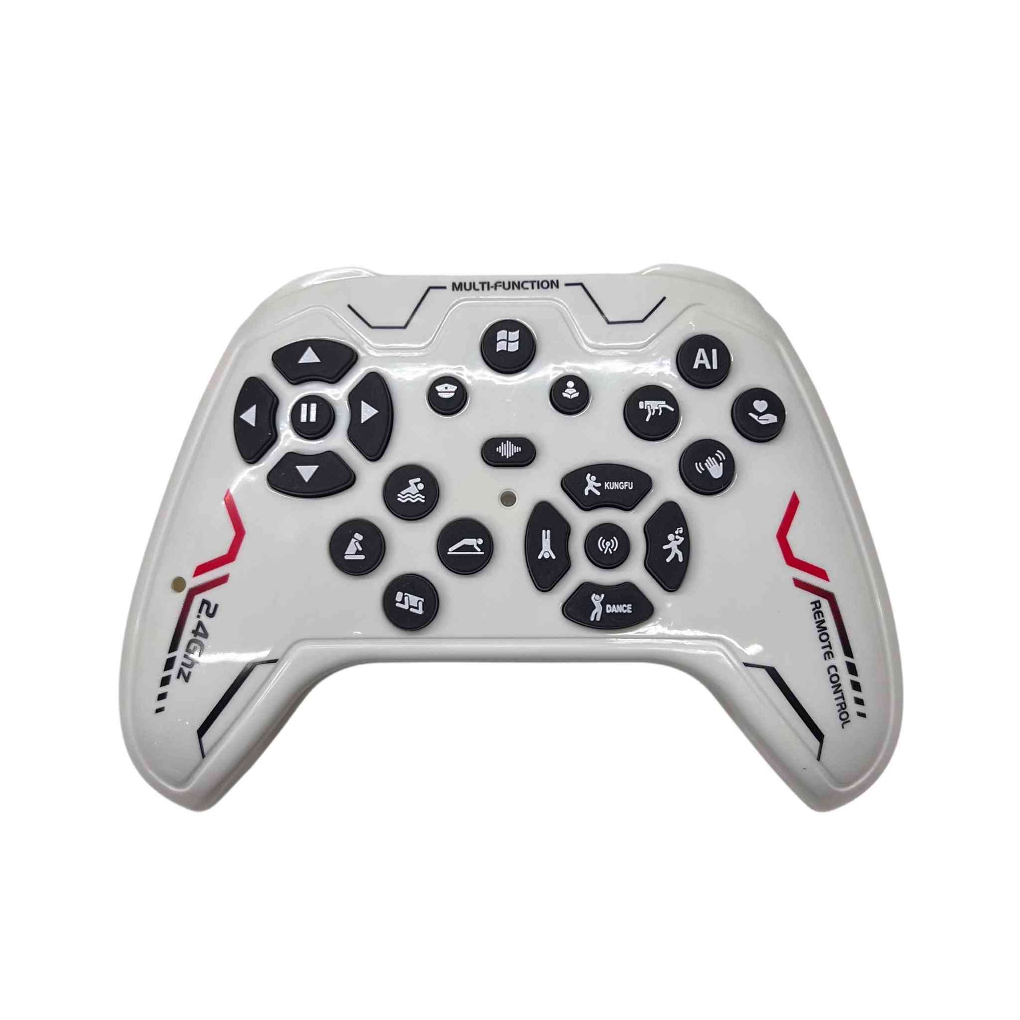 🤖 روبوت الكلب الذكي AI
مرح تفاعلي بلا حدود!

تحكم عن بُعد 2.4GHz مع أوامر صوتية لتنفيذ الحركات بكل سهولة 🎮🗣️
يمشي، يلتف، يجلس، يرقص ويقدّم حركات استعراضية ممتعة 🕺
موسيقى وإضاءة تضيف جو من الحماس ✨🎶
بطارية قابلة لإعادة الشحن للعب أطول 
السعر 50الف فقط او متوفر توصيل.


**إذا كنت صاحب هذا الإعلان وتريد حذفه لأي سبب، رجاءا أرسل رسالة إلى الدعم الفني**