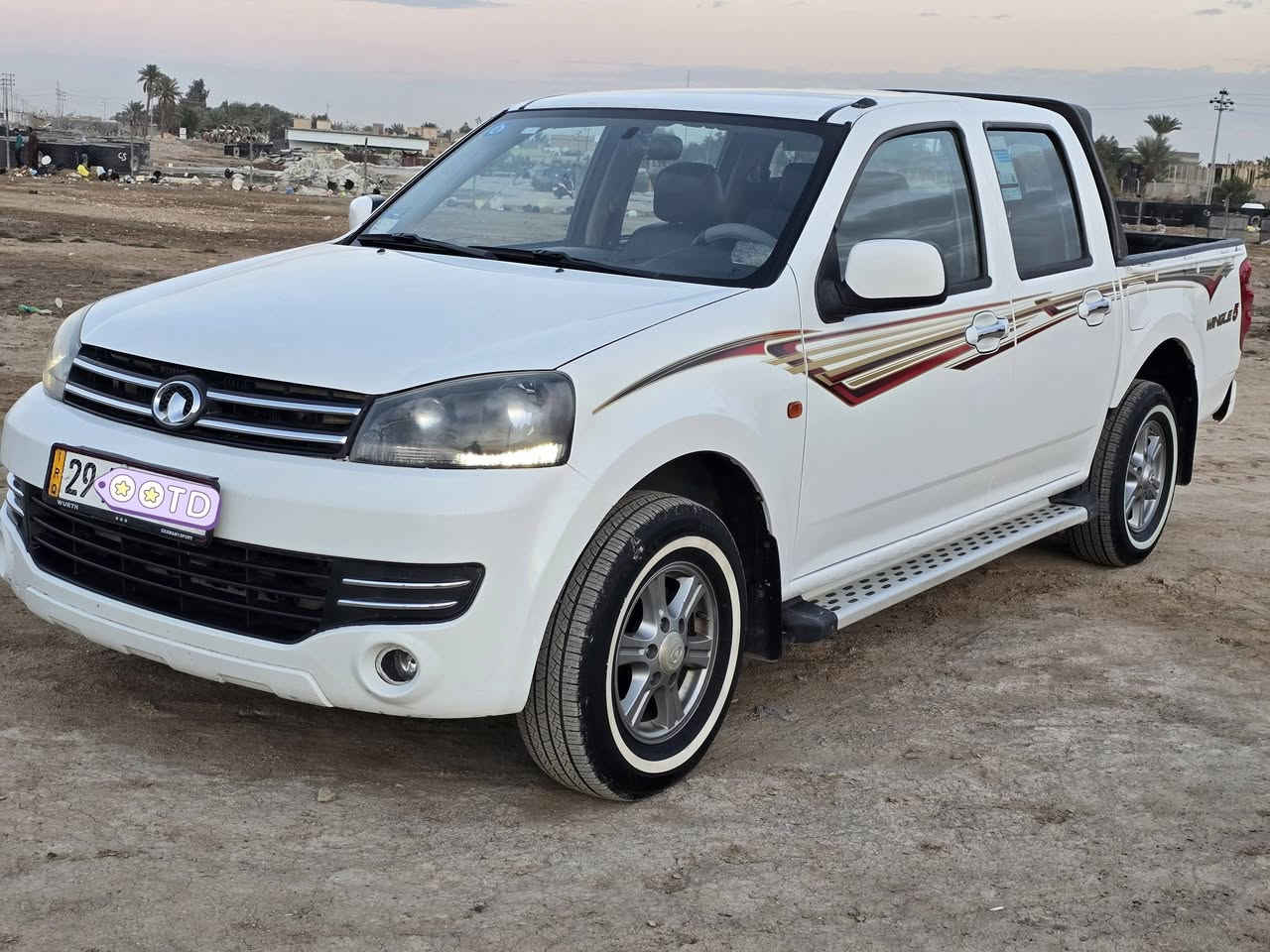 كريت موديل 2019 رقم واسط دولي 

سنويه مجدده مشروع وطني 

مكفوله كفاله عامه سياره جديده بمعنى الكلمه 

كير محرك شرط 

حداديه تخم تاير شرط 

السعر 105 وبيه مجال 

الاتصال *********** مكان ديوانيه
