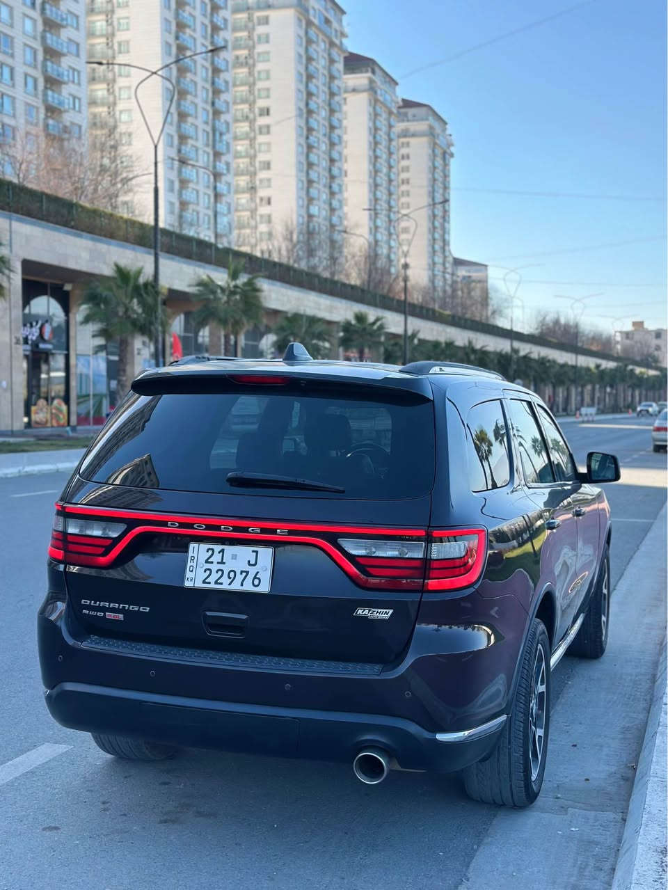 دوج دورانکو 2017 SXT
کیر و محرک بشرط 
الصدر امامي و خلفي و اطارات  بشرط 
سیارة جاهزة مایحتاج مصرف 1 دینار
حادث / جملغ و باب العبري 
بنید مصبوغ اهنا بسبب لزگە 
ارباکات سلیمة بدون دواخل 
و صورە حادثە موجود
***********
سعر 190$ السليمانية, العراق

