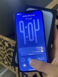 13 برو ماكس شرق اوسط ماستر ذاكره 256 بطاريه 86 مكفول فقط العدسه الواسع...