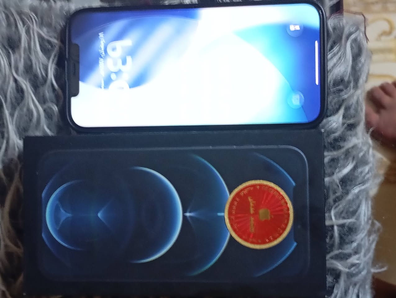 جهاز البيع يفوان 12برو ماكس بطاريه 77بي شخط بل ضهر مامثر بدون ملحقات  وي بس  كرتونه جهاز نضيف مامفتوح ذاكره 256السعر 490وبي. مجال قليل لشراي مكان كوت زوريجات حي الجهاد شرع بيت صبر هذ رقمي ***********وامرواس
