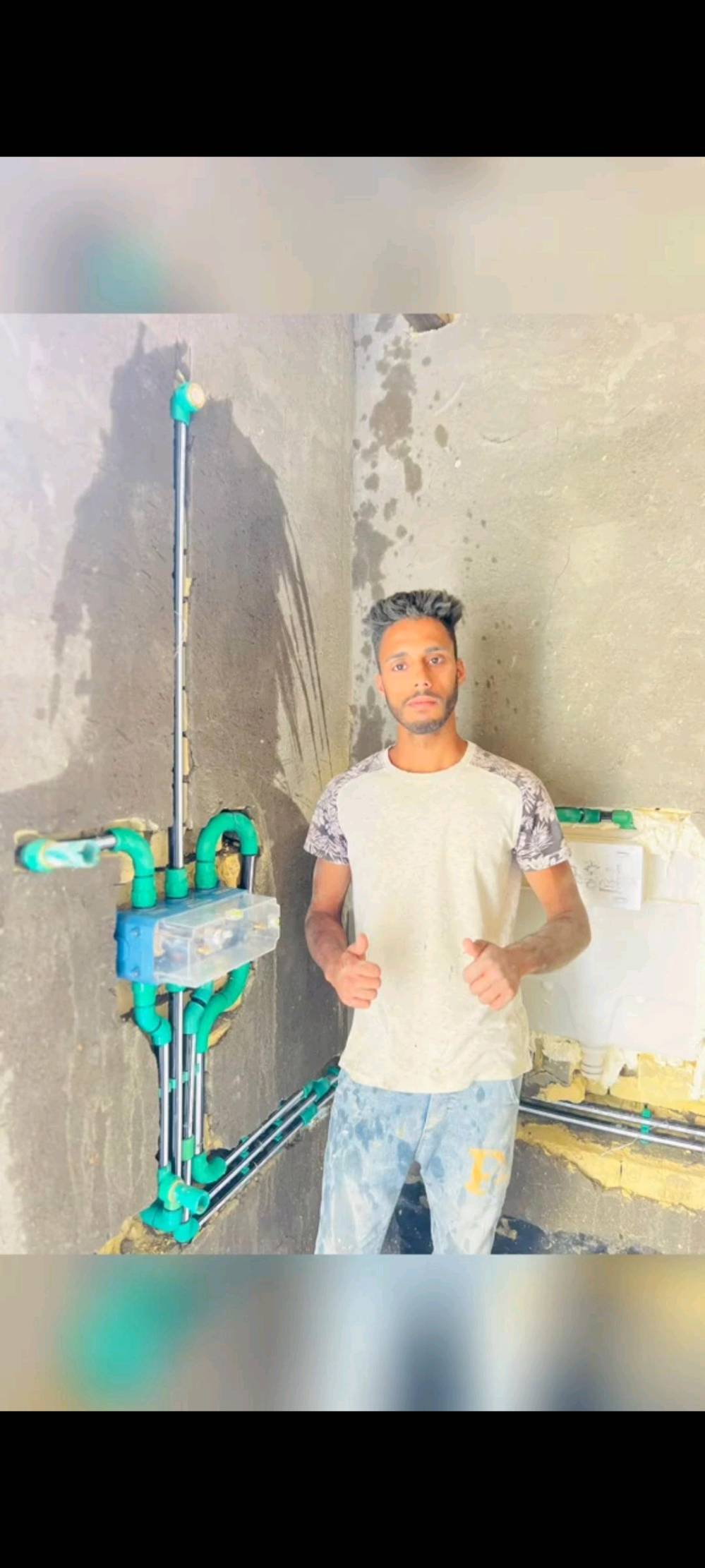 سباك تسيسات صحيه عامه ماء ومجاري تقطير السبالت الغاز عمل منضومه تانكيات 