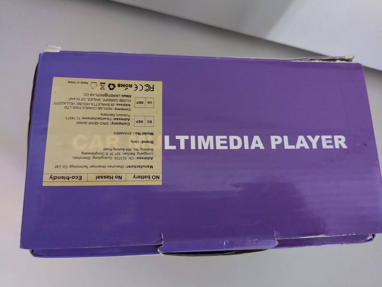 شاشة سيارة 7 انج 

السعر30 الف


**إذا كنت صاحب هذا الإعلان وتريد حذفه لأي سبب، رجاءا أرسل رسالة إلى الدعم الفني**