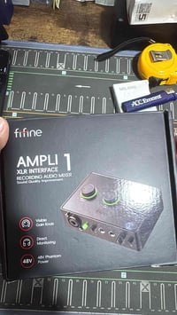 خلاط صوت FIFINE • فانتوم 48ف • ميكروفون XLR