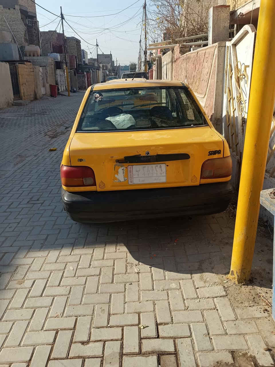 السلام عليكم سايبة للبيع موديل 2011سنوية 2028 تجي وتكلب السعر 20 ورقة بيها مجال قليل العنوان بغداد حي اور سبع قصور الرقم ***********
