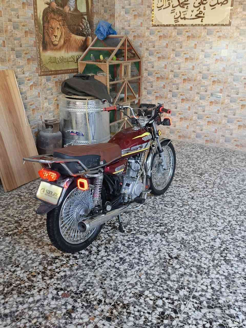 سلام عليكم دراجه ايراني 4 كير تايكر موديل 2024 اوراق كاملة الدراجه مابيها اي نقص وخير من الله السعر 550 وبيها مجال قليل العنوان بغداد حي النصر ***********
