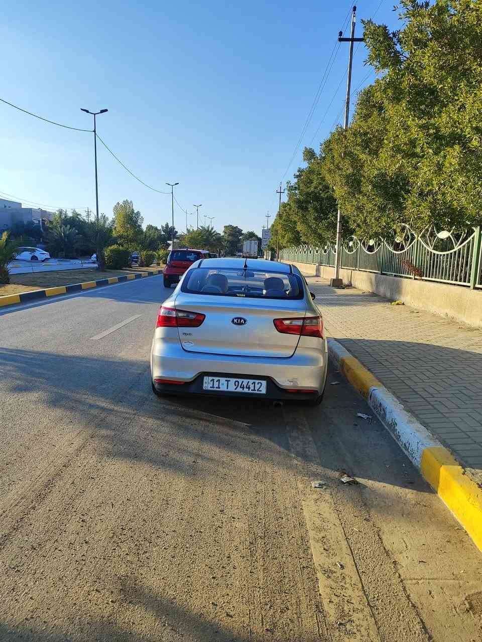 #للبيع
كيا ريو خليجي ١٦٠٠ دبل قطرة 

كير محرك تبريد بحالة جيدة 

صبغ جاملغ فقط بدون دواخل

بيهة كم مكان بارد شي بسيط  

دبلات مو زينة بيهة 

السيارة رقم بغداد باسمي 

مكاني بغداد الكرخ 
السعر 92

***********
