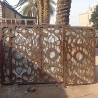 باب مستعمل سلايت عرضه 3 متر ارتفاع 170 سم للبيع سعره 150 قفل مكاني الك...