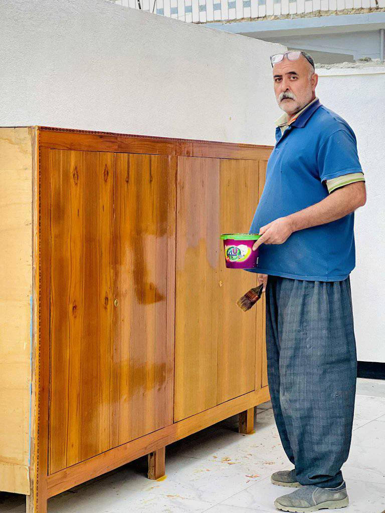 نجاره الحاج سالم الحداد رحمه الله 
جانب من أعمالنا 👇👇 بأداره اخي سعد / صندليه تبديل وجه كامل صاج خمسه ملم عراقي 👇 
 رأئيكم بالشغل للاستسفار *********** وتساب + اتصال
