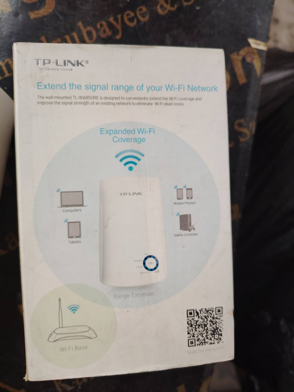 راوتر مقوي اشارة مستعمل نظيف جدا بسعر 10 آلاف  بصرة / حي الجهاد ***********
