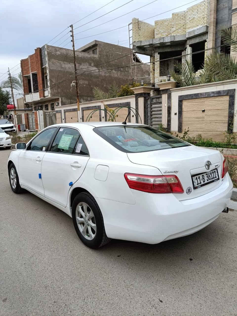 سلام عليكم كامري ٢٠٠٨ وارد أمريكي ضرر جاملغ أمامي ٤ سلندر ٢٤٠٠ كير اوتو سياره بيه صبغ بالحزام قماره بلاديه رقم بغداد دولي باسمي تحويل مباشر سياره جاهزه من كير ومكينه وحداديه وتخم تاير وكهربائيات كله جاهزه كشن كهرباء تحكم ستيرن مكانه الشعب سعره ٩٠وبيه مجال  للإستفسار ***********
*********** بغداد, العراق
