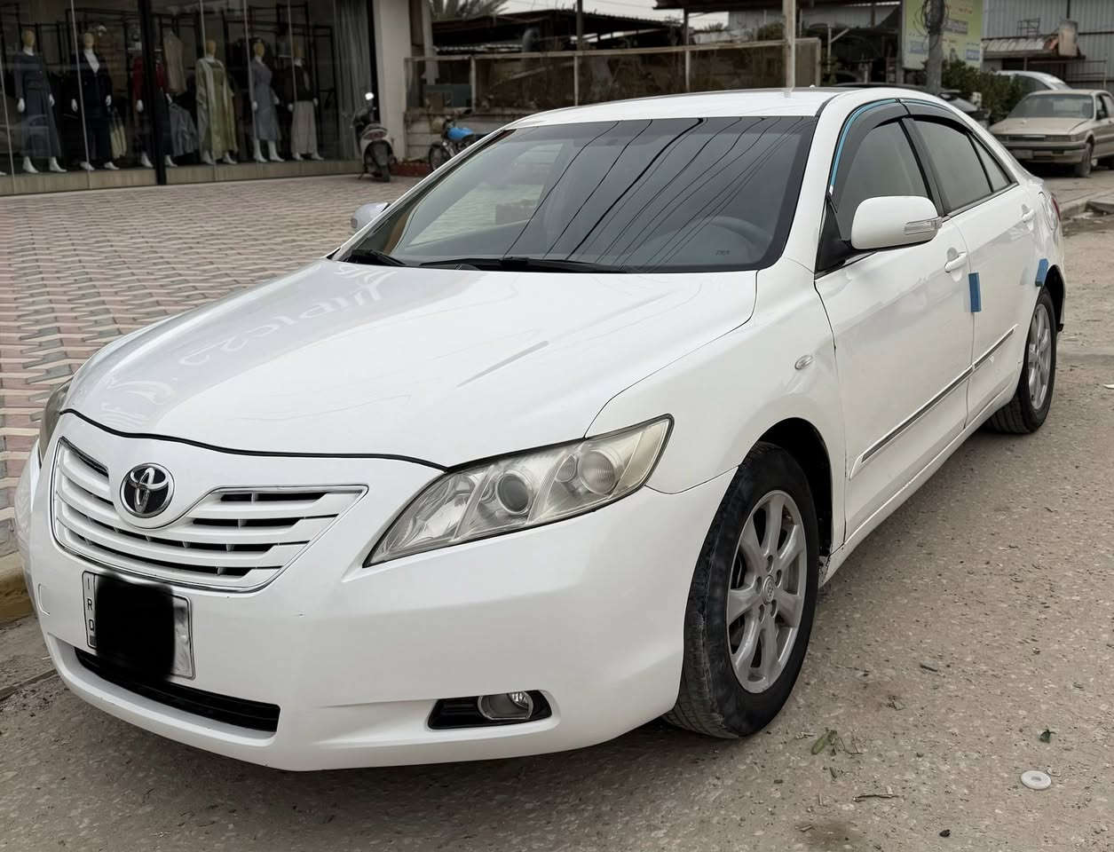 السلام عليكم
للبيع كامري موديل 2009 وارد خليجي مواصفات الشركه العامه 

المواصفات: تبريد قطعتين / حساسات خلفيه / مري كهرباء / كامرا خلفية/ ثلاجة

المكينه :2400v

بيها صبغ 4 قطع ابيع حزام 
التكم والقمارة مكفوله

الرقم : نجف دولي
السنوية لحد 2030
السعر :95 وبيها مجال

مكان السيارة نجف للاستفسار ***********
