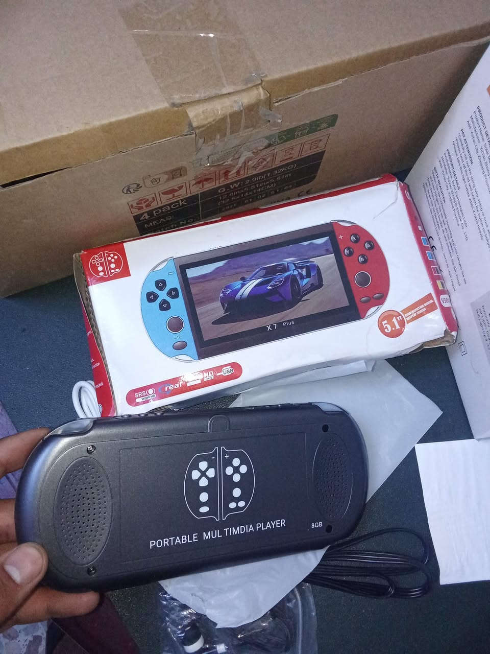 جهاز العاب محمول شحن
20


**إذا كنت صاحب هذا الإعلان وتريد حذفه لأي سبب، رجاءا أرسل رسالة إلى الدعم الفني**