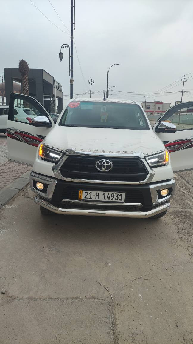 سلام وعليكم  هايلوكس شركت ساز المرغوب موديل 2025 سياره ماشيه 50الف دفتر بانزين ساره عله وضع الشركه  للستفسار*********** مكان كركوك كركوك, العراق
