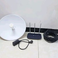 منظومة انترنيت للبيع حسب ما موضح بالصورة السعر 100 الف وبيهه مجال قليل...