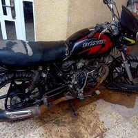 دراجه بوكسر كلاسك للبيع دراجه نضيفه محرك كهربائيات تايرات كلها شغاله ي...