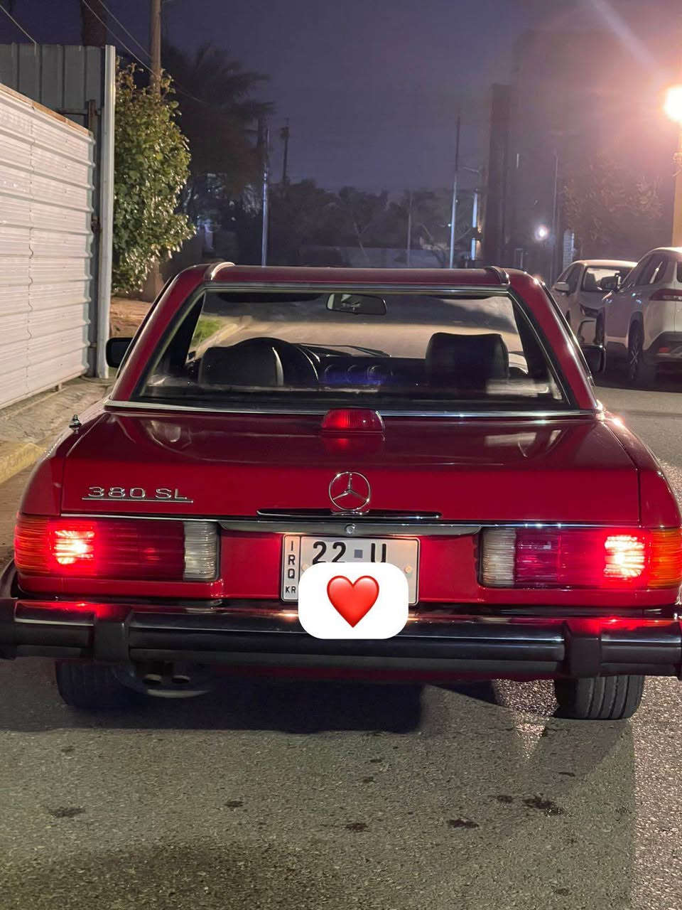 السلام عليكم للبيع فقط 
مارسيدس SL كلاسك 
موديل ١٩٨٢
السيارة جديدة
على وضع الشركة  
رقم اربيل بأسمي 
مكاني بغداد 
الاتصال 
*********** بغداد, العراق
