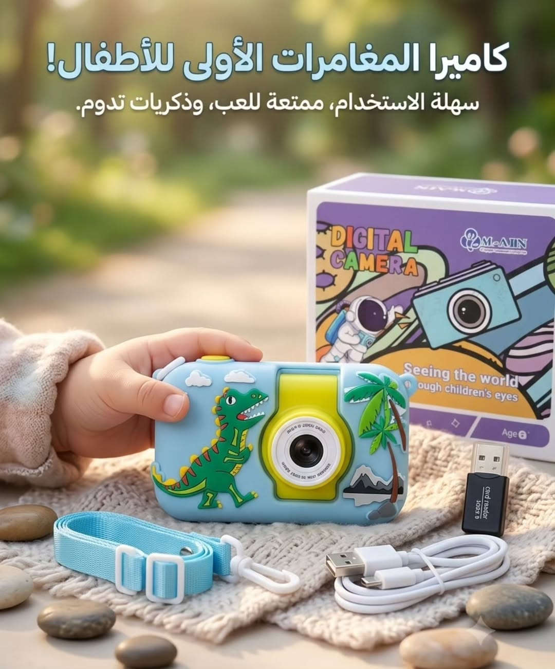 📷💖 كاميرات أطفال بتصاميم رائعة وألوان جذابة، لتوثيق أجمل مغامرات الطفولة بكل متعة! اختر التصميم المفضل لطفلك الآن. 🌈🦕🦄.
الكاميرات الالوان فقط خزن فيديو وصور🤍.
الكاميرا البيضاء الاخيره هذه فورية 🤍
🚚 يتوفر توصيل لجميع محافظات العراق 5,000 الاف.🤍✨
📍 عنوان المحل: بغداد - الراشدية - حي القدس🤍.
📲 التواصل على الارقام واتس آب أو راسل الصفحة 🤍.
*********** 📞
*********** 📞
