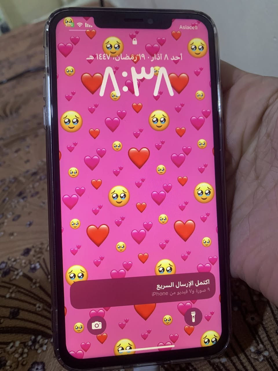 ايفون اكس ماكس
مبدل شاشه اصليه 
ذكره ٦٤
تاخذ شرط بوبجي
كامره تخبل
مكاني كركوك حي نصر
سعر 165شراي خاص


**إذا كنت صاحب هذا الإعلان وتريد حذفه لأي سبب، رجاءا أرسل رسالة إلى الدعم الفني**