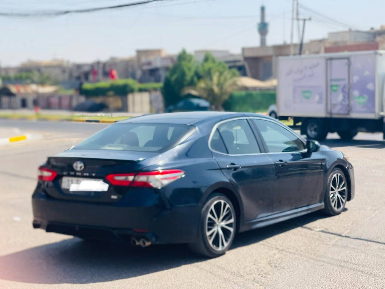 سلام عليكم
كامري 2018 أمريكي 
الحادث باب وجاملغ فقط بدون دواخل 
المواصفات 
رقم بغداد تحويل ثاني يوم 
كرسي كهرباء 
تحكم ستيرن 
شفتات ستيرن 
تبريد ثلج 
محرك 2500
حساس امامي خلفي 
شاشه كبيره كامره 
المكان بغداد 
السعر 148$ماكو بهيجي سعر ابد 
الرقم ***********
