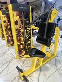 لايف فتنس • جهاز سحب أفقي • جهاز طحن معدة