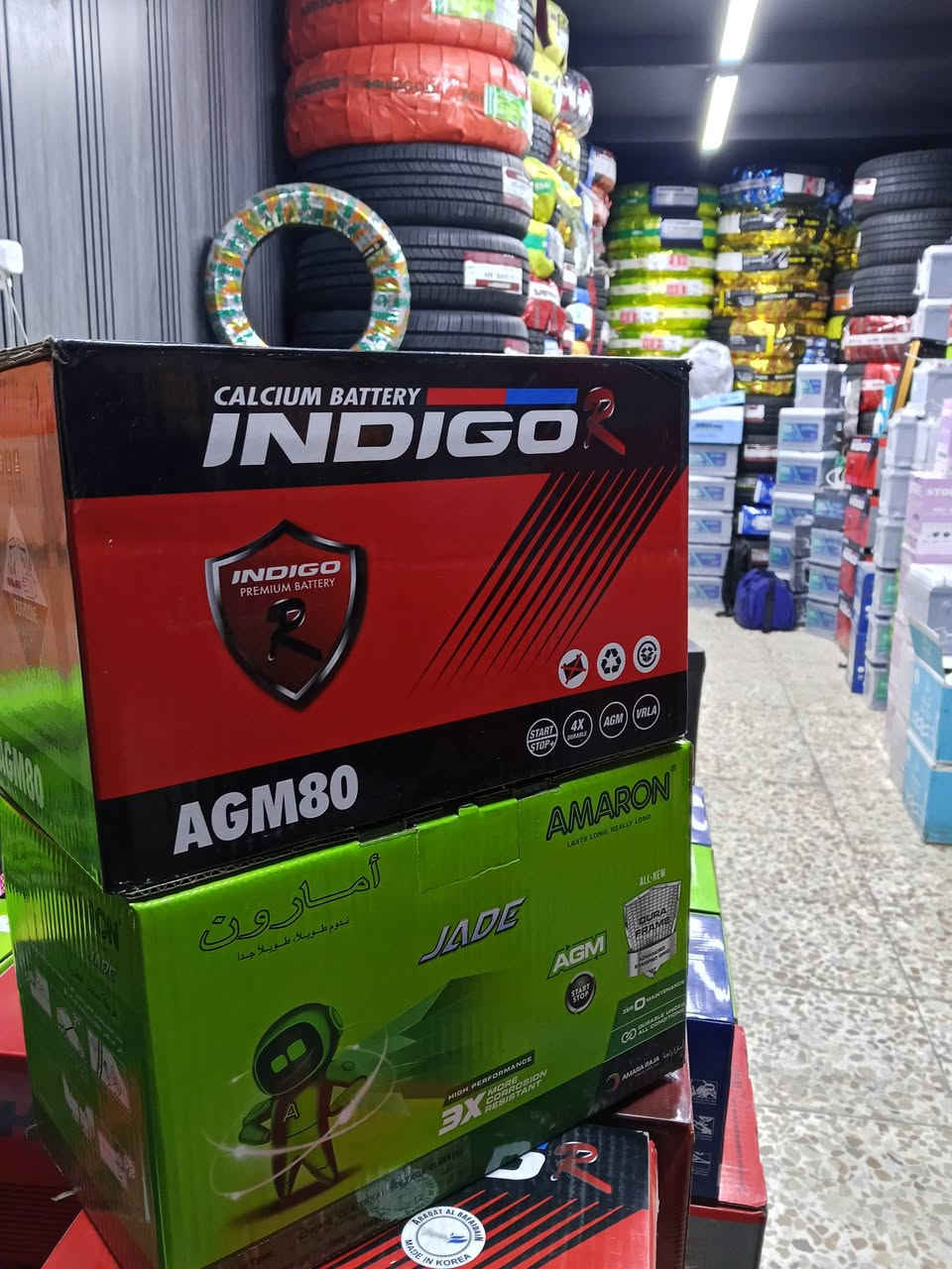 السلام عليكم حبايب 
وصول بطاريات AGM حجم 80 امبير 
بطاريا اصليه ضمانه لمده سنه كامله 
إنتاج 2026 فقط عد محل الثقة  الضمان الحقيقي والبطاريا الاصليه  
ينشد للتاهو والدنلي والكديلاك  واكيد بعد هواي سيارات 
عنواني شارع فلسطين مقابيل الاسواق المستنصريه المركزية محل الثقة الطارات وبطاريات 
 يوجد توصيل كافه مناطق بغداد على مدار 24 ساعه طول ايام الاسبوع وتدللون 
*********** أي استفسار اني بل خدمة 
اخوكم كرار ابو أمير
