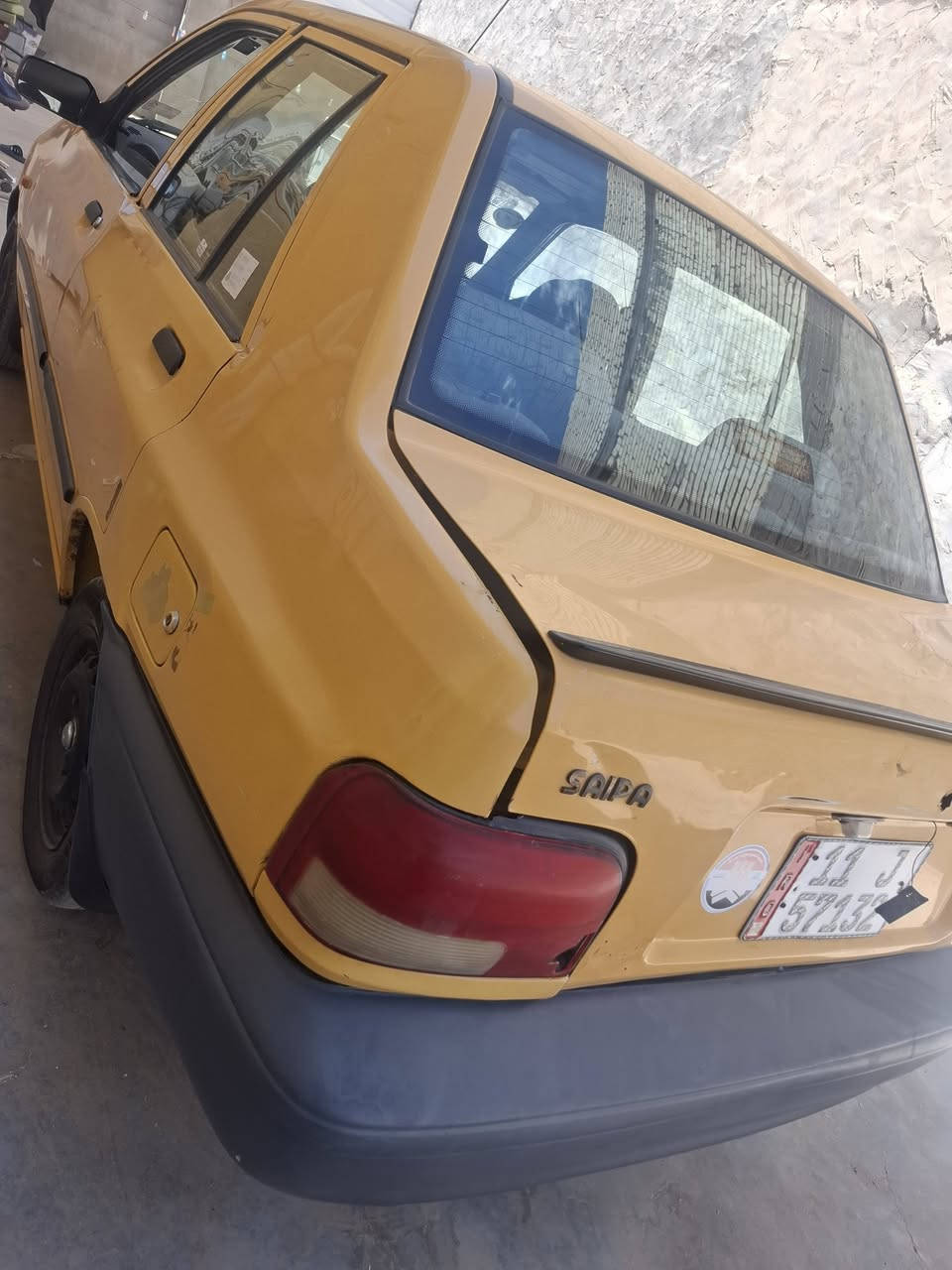 سلام عليكم سايبا 2016
رقم بغداد بسمي تحويل ثاني يوم

المكينة بيها خيط 

الشاصي اليم السايق مفطور 

الكير جديد

عنواني بغداد 
السعر ٢٩ وبيها مجال حك الجية
***********
