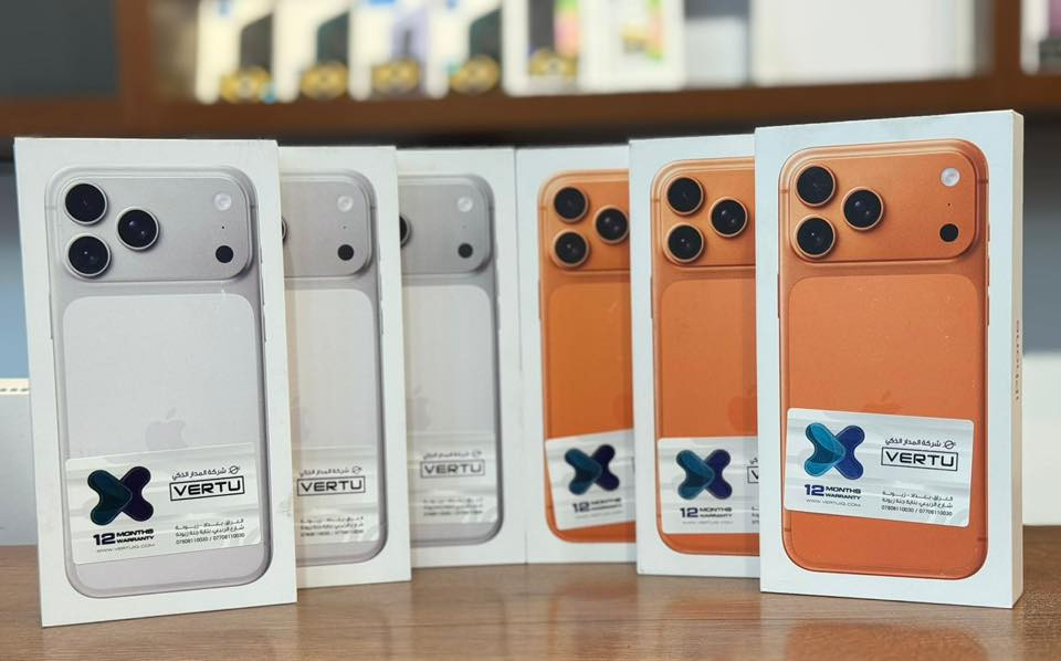 تم وصول ايفون 17 برو ماكس 
256
512
عربي شرق اوسط عنوان ميسان المجرالكبير
شركة نور الصدرين
***********
