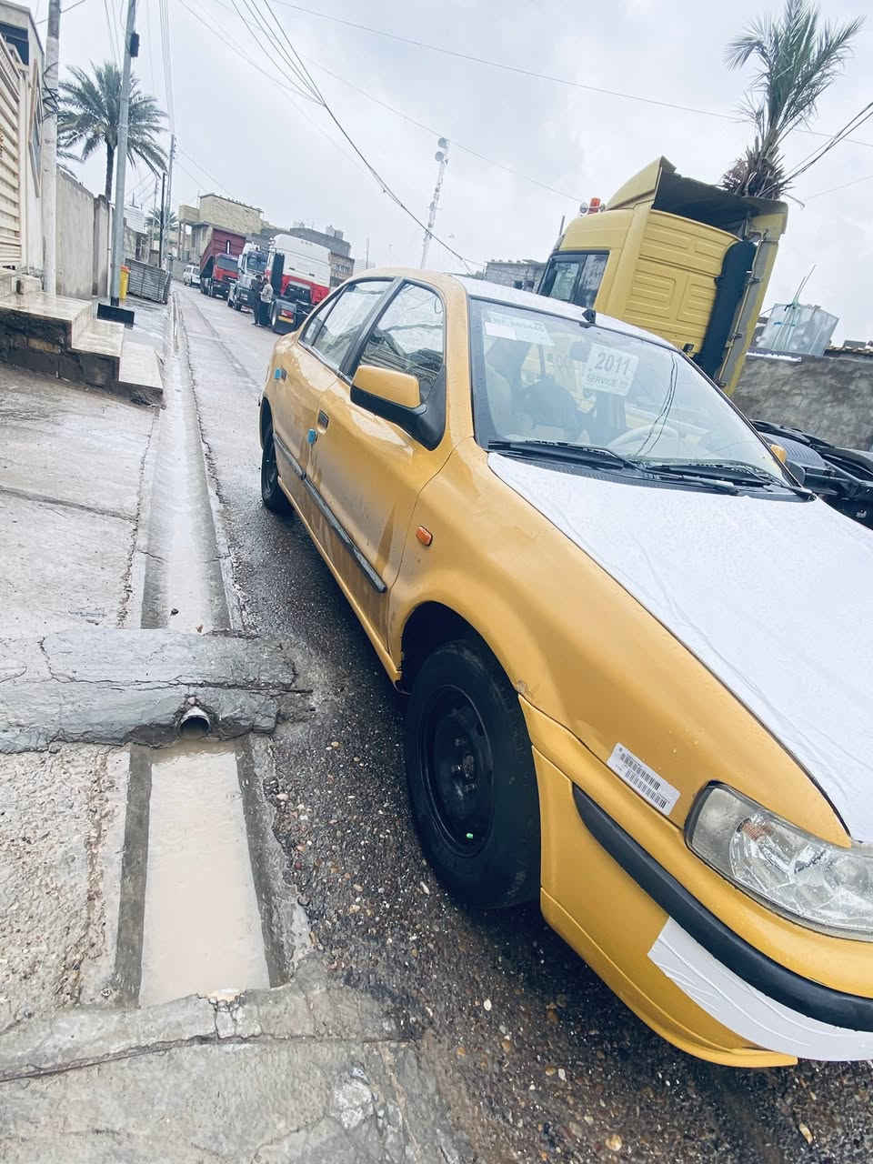 السلام عليكم سمند موديل ٢٠١١ مصفرة هيئه وعليها ٧٠٠ الف غرامه تنزل من السعر سنويه لل٢٠٢٨ سيارة خير من الله مكينه وكير  سيارة صدر امامي دبلات جدد كهربائياتهة شغاله سيارة بيهة ضربه بصندوك والاهلال الخلفي بي خياس السعر ٢٩ وبيها مجال رقمي *********** مكاني فلكه حي النصر حي البتول
