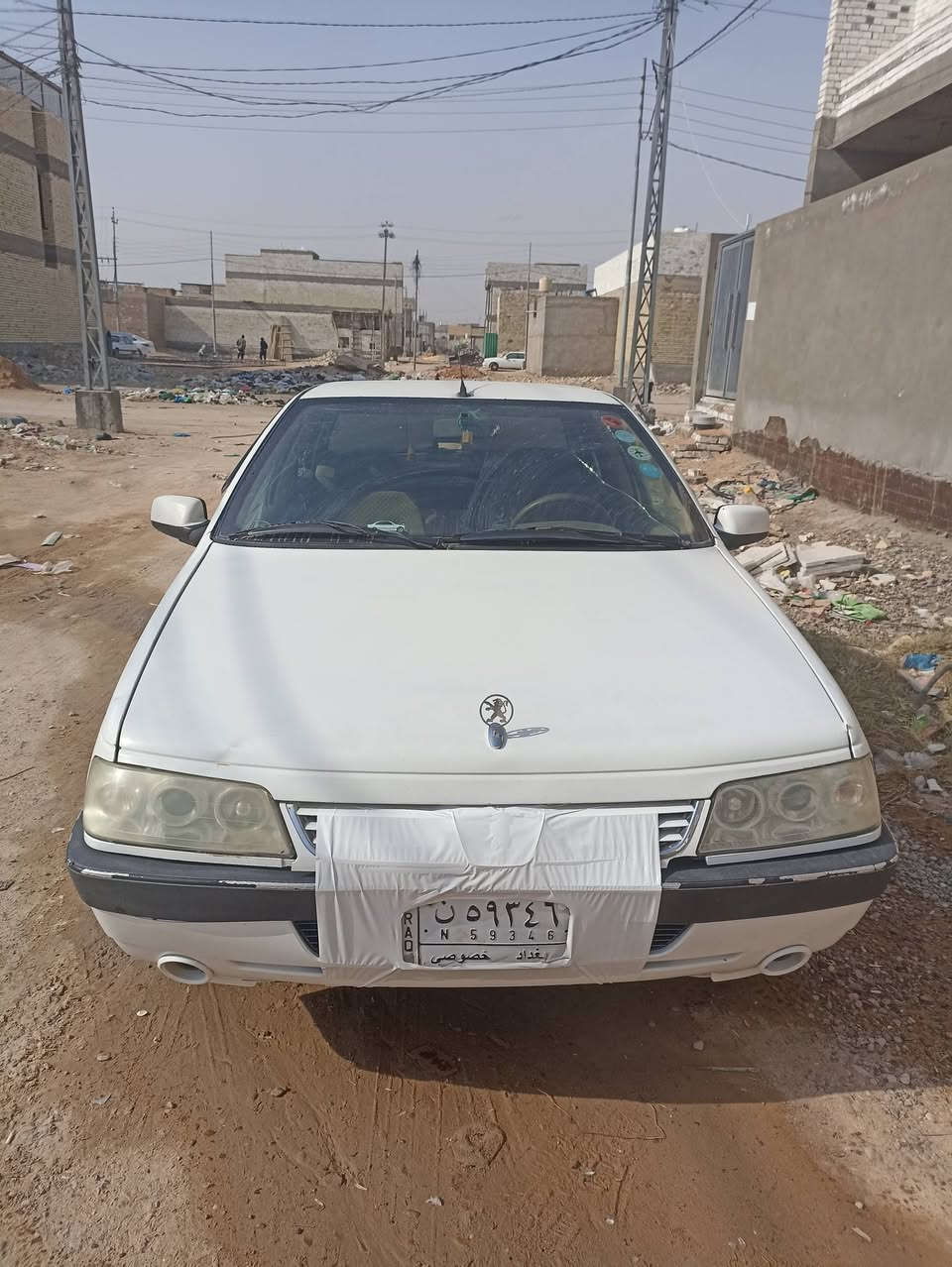 السلام عليكم للبيع بيجو 405 مديل 2012
رقم بغداد مشروع وطني سنويا 2027 سياره مكفولة ماعده دحجه بالجاملغ الخلفي بارد حدادية مكينة كير تبريد كلة مكفول
مكاني نجف 

بسم ولد صاحبي مسؤال عن مداور سيارة جاهزه وكلش حلوه سعر 40 وبالعافية على ياخذه رقم (***********)
