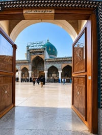 رحلة دينية • سفر وسياحة • زيارة الحلة • مرقد السيدة شريفة • بنات الحسن...
