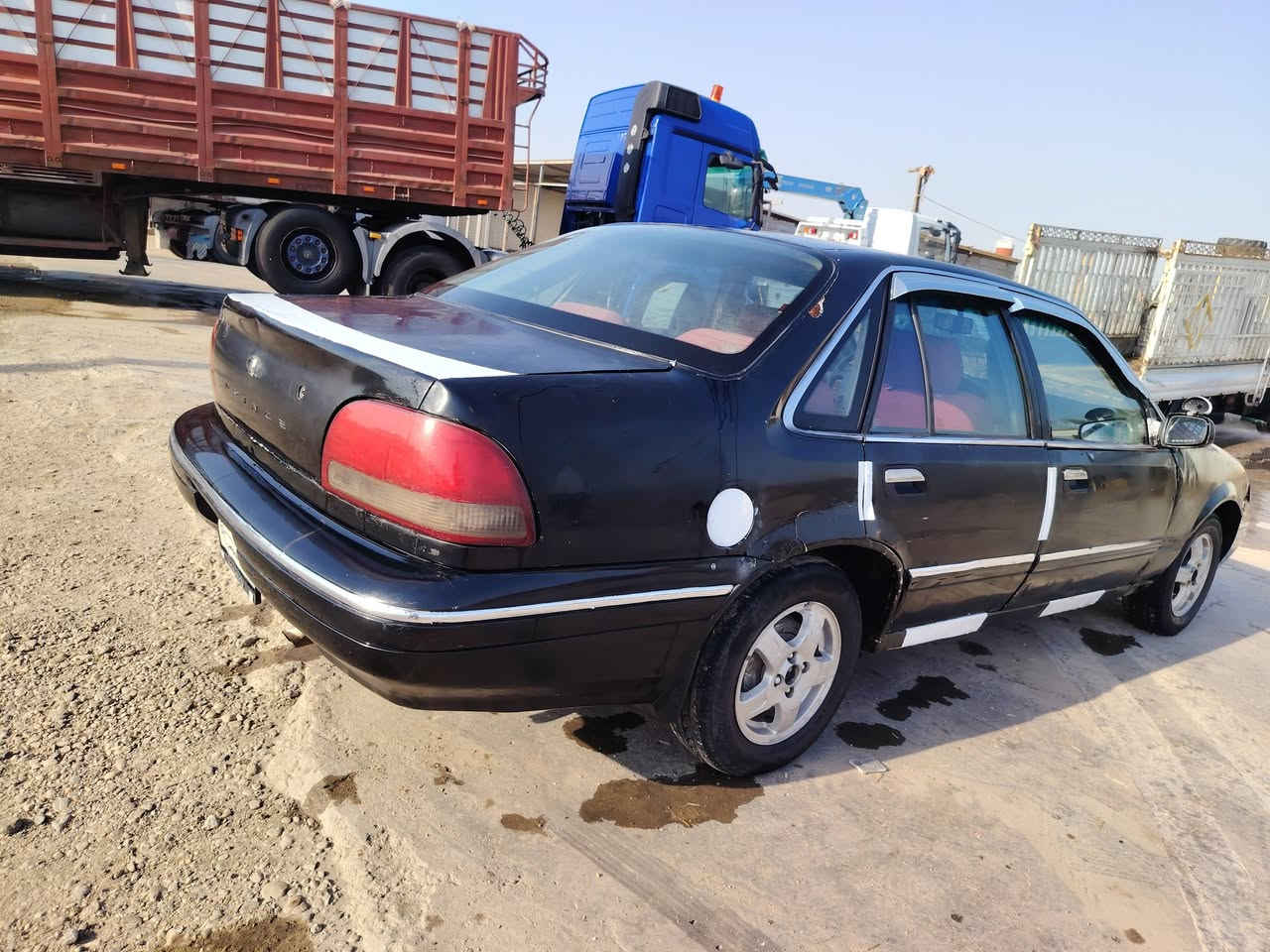 السلام عليكم برنس فراشه للبيع 96 اتو ماتيك رقم بغداد سياره جاهزه كهربائيات شغاله  تخم تاير باور جديد مشط جديد فيت بم جديد نوزلات بلكات جديد ادامه كامله  السعر23وبيها مجال مكاني بغداد اليوسفيه او ابو غريب للاستفسار ***********  ***********

