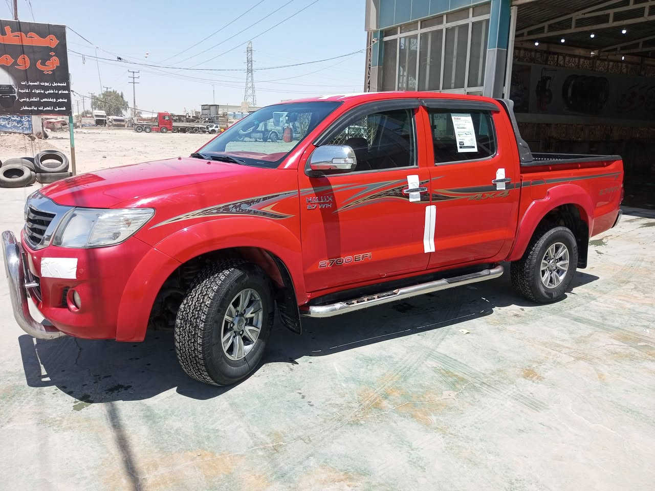 سلام عليكم 
البيع بيكم فورويل 4×4 مديل15
تخم تاير كير اوتوماتيك 
محرك نضيف
 تبريد🥶
سياره مال جناي 
رقم واسط انكليزي بسمي
العنوان بغداد 
***********
