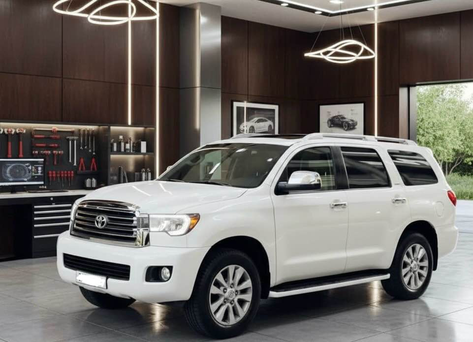 Toyota sequoia 2011 
تۆیۆتا سیکۆیا مۆدێل ٢٠١١ لیمیتید کامل مواسەفات کامل شکل گۆراوە بە ٢٠٢١ — فووول مواسەفات—خلیجی رەنگی سەدەف —سەلاجە —دەبل ئەکسل—سلایت —کوشن جلد —تایەکانی ١٠ رۆژە بۆی بەستراوە —بە شەرتی گێر و مەکینە و کارەبای بە شەرتی ١٠ فیتەر —کامل لید —ناوزەرد —سەیارەکە جاھیزە بێ مەسرەف زۆر تازە و جوان ماوەتەوە —نیو پارچەی بۆیاخە بێ ناوگرتن بێ ئێرباگ —سەنەوی تازەیە - ١٥٧٠٠٠کم حەقیقی ڕۆشتووە 
بە شەرتی تەحویل و غرامە 
نرخی:  ٢٦٠ وەرەقە 
***********
—————————————————————
تويوتا سيكويا ليميتد فوول ٢٠١١ خليجي رقم شمال  محدث ٢٠٢١
دبل اكسل سيارة كلش جديد — سنوية جديد — تايات جديد — نص قطعة سبخ بدون دواخل بدون ايرباك — سرفس جديد — بدون نقص—سنوية جديد— كير و محرك و تبريد و كهربائي كلش بشرط بدون نقص  ١٥٧٠٠٠كم 
سعر :   ٢٦٠ ورقة 
رقم هاتف : *********** السليمانية, العراق

