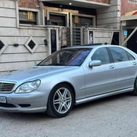 للبيع  مارسيدس S55 AMG اصل سرعتها 320 موديل 2000 من النوادر كفالة عامة...