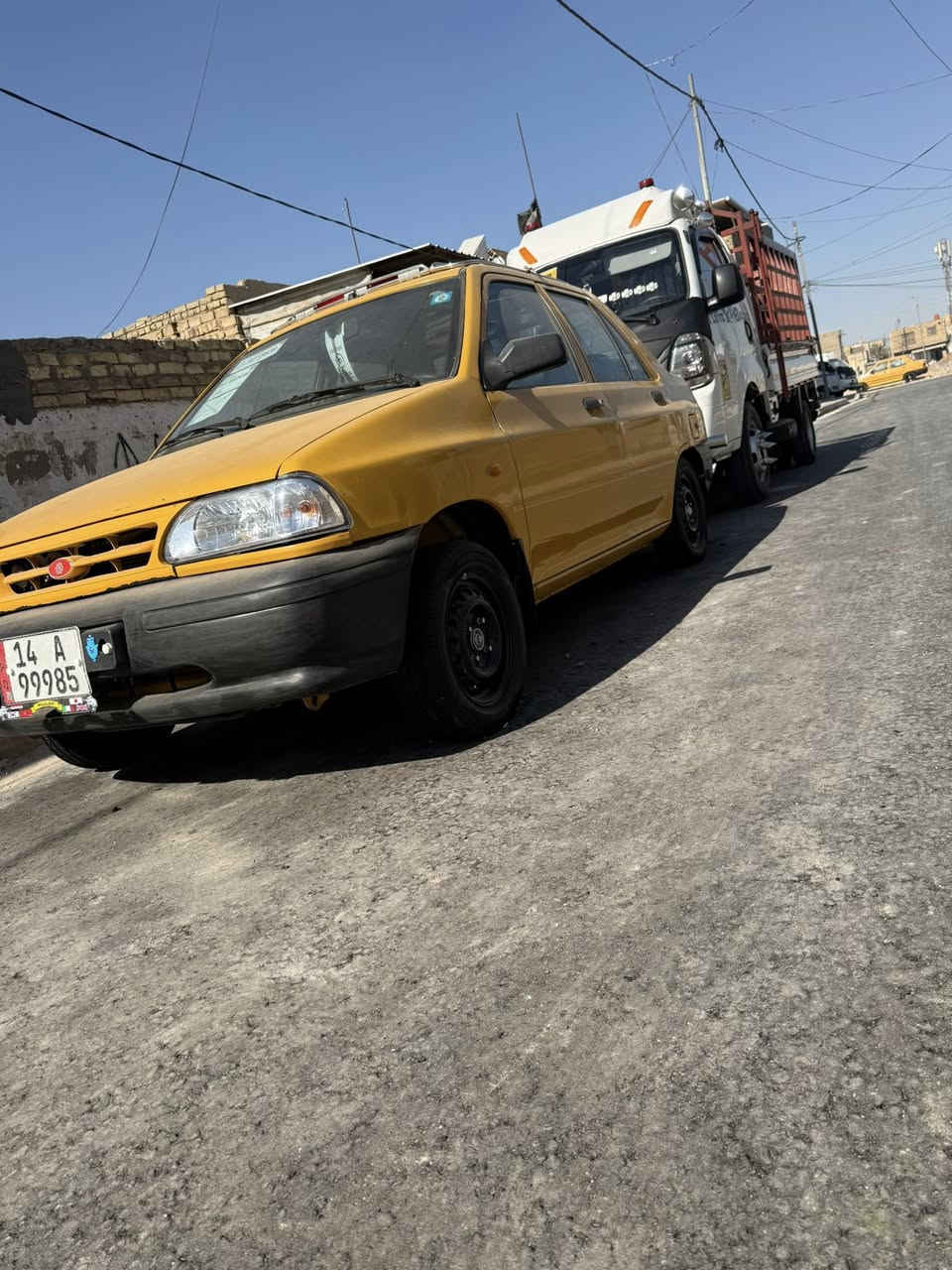 السلام عليكم سايبا موديل 22 رقم انكليزي بسمي مصفره هيه وغرامات سياره بيها شبر بكاملغ الكدام وشبر بلباب طخه دراجه كير محرك تبريد شرط تخم تاير حداديه وره كدام بلايلون بيها 3 طخات زغار مبينات / مكان سياره دوانيه حي العسكري ، شارع 60 ( السعر ، 55 بيها مجال،)الاستفسار: ***********🫰
