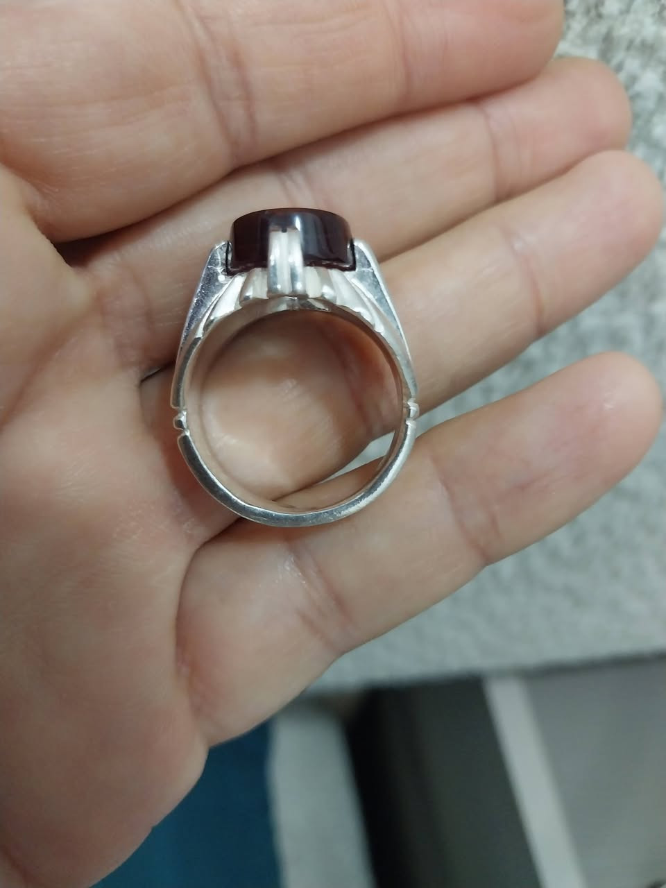 السلام عليكم عقيق مخطوط حرز السيد علي القاضي صياغه ثقيله للاستفسار ***********واتساب
