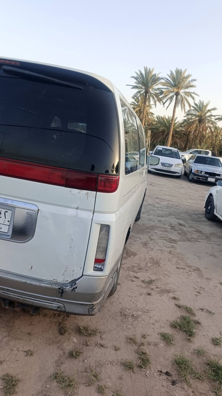 سلام عليكم 
للبيع نيسان كوندر موديل 2003
7 راكب 
رقم بغداد تحويل  ثاني يوم 
شاشتين + فتحتين+  حساسات 
مكينه 6 سلندر سياره جاهزه خير من الله من مكينه و كير وحداديه  
 كير أوتوماتيك  مكاني بابل محاويل قرب سيطره الآثار رقم الهاتف *********** وبي وتساب اتصل وبيك خير وتدلل
