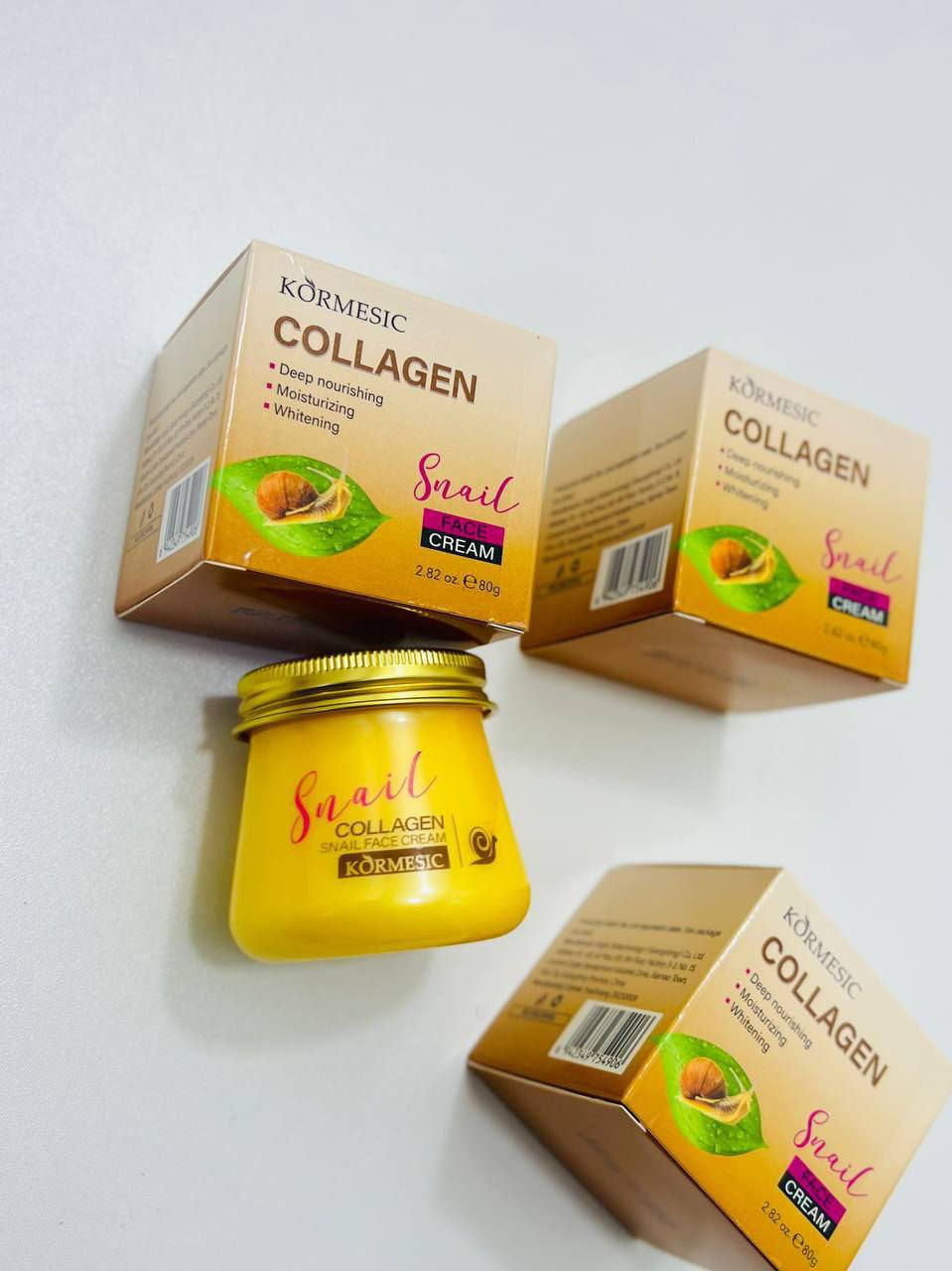 كريم الوجه بالكولاجين والحلزون من Kormesic هو منتج للعناية بالبشرة مصمم لتوفير التغذية العميقة والترطيب والتبييض. يجمع الكريم بين مكونين قويين، وهما الكولاجين ومستخلص الحلزون، لإصلاح البشرة وتجديد شبابها. 
الميزات والفوائد الرئيسية
ترطيب عميق: يعزز مستويات رطوبة البشرة لشعور ناعم ونضر.
مضاد للشيخوخة: يساعد في تقليل ظهور الخطوط الدقيقة والتجاعيد ويعزز مرونة البشرة.
إصلاح البشرة: يسرّع تجديد الخلايا ويساعد في التئام الجروح والندبات، بما في ذلك ندبات حب الشباب، ويقوي حاجز البشرة.
تفتيح البشرة: يساعد على استعادة الإشراق الطبيعي وتحسين صفاء البشرة ولونها.
مناسب لجميع أنواع البشرة: بتركيبته اللطيفة، الكريم مناسب للبشرة العادية والجافة والمختلطة والحساسة.
😳😳😳😳😳😳😳😳😳
#اكسبلور #انستقرام #لايك #كومنت #لايكات #فولو #فولومي #اكسبلور_فولو #اكسبلور_2020 #لايكات #تصميمي #منشن #نشر #تبادل #تابعني #متابعين #تصميم #فولورز #ضحك #تصويري #صور #فيديو #تصوير #عرب #بنات #حب #هاشتاق #دبي #عدستي #غرد


**إذا كنت صاحب هذا الإعلان وتريد حذفه لأي سبب، رجاءا أرسل رسالة إلى الدعم الفني**