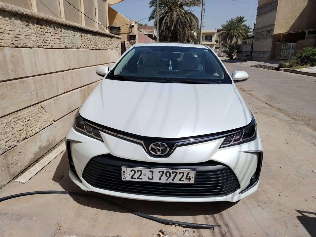 سلام عليكم
كورلا ٢٠٢٢ خليجي ابيض صدفي مكفوله ماشيه ٦٧ الف km
بصمه فتحه فول عدا الجلد السعر ١٧٥ $
***********
 العنوان بغداد شارع فلسطين
