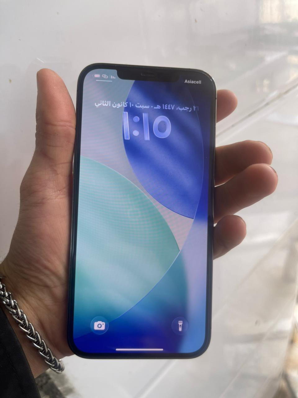 سلام عليكم  12برو ماكس ذاكره 256جهاز نظيف ومامفتوح بلادي بطاريه 77جهاز حلو مآبي اي شي والبطاريه حلوه ميخفظ شحن يطول سعر 450وبي مجال لاستفسار واتساب ***********
