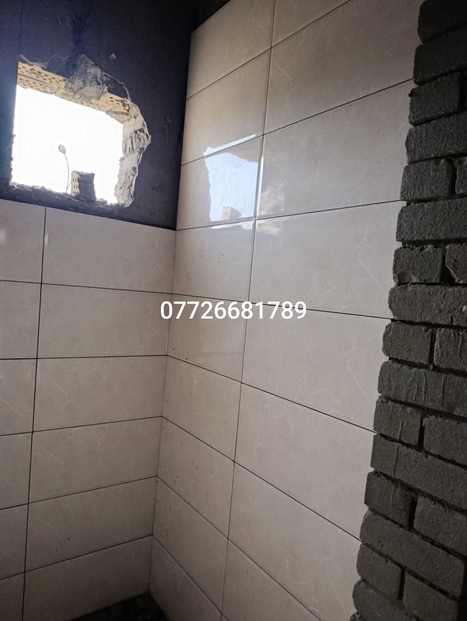 سلام عليكم
كادر عمل 2 خلفات لكافه اعمال السيراميك والبورسلين والدروجه ولكافه اعمال الأرضيات والترميم 
العمل بغداد 
رقم الهاتف***********📞
