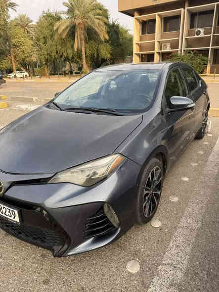 السلام عليكم
للبيع كورلا (SE) موديل 2019 ورارد امريكي حادث بسيط بدون ايرباك رقم بغداد انكليزي الجديد ماشية 72 الف 
المواصفات
1- بصمة
2- فتحت سقف
3- ويل كب كروم قياس 17 رياضي
4- كشنات جلد ومخمل
5-ليت زنون
6- رادار امامي
7- هيتر بالمرايه الجانبية
8- شاشة وكامرة خلفية
9- شاشة اعطال وسط الدشبول
10-اربعة دسك امامي خلفي
مكان السيارة بغداد 
اي استفسار الاتصال ***********
