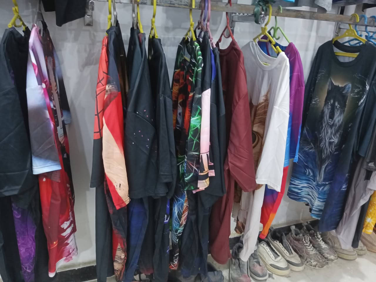 قياسات خاصة 
9XL
رجالي نسائي 
جديد غير مستخدم
سوق الشيوخ حي العسكري شارع الصورة قرب حسينة الإمام الحسن العسكري عليه السلام 
السعر 4000 فقط


**إذا كنت صاحب هذا الإعلان وتريد حذفه لأي سبب، رجاءا أرسل رسالة إلى الدعم الفني**