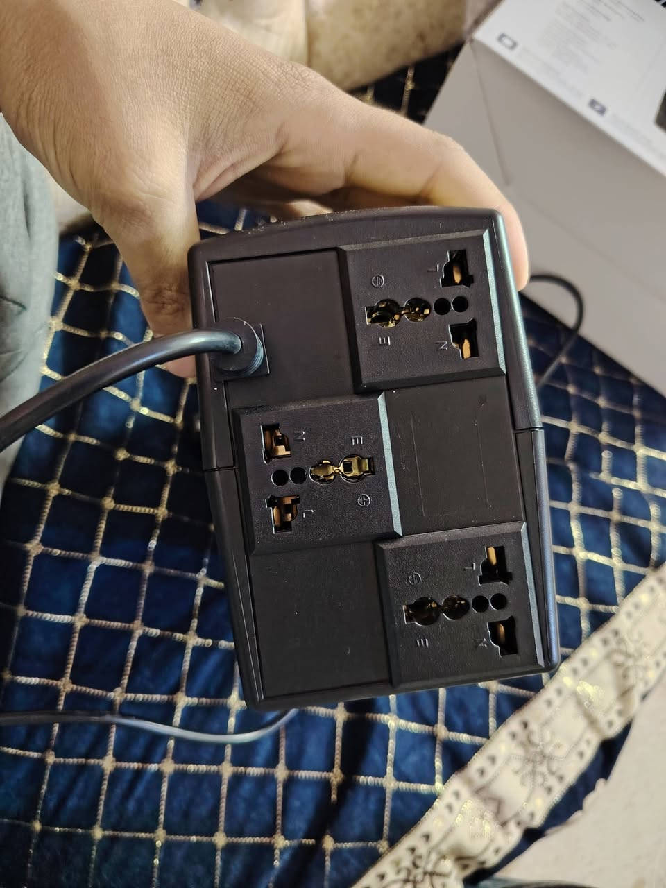 سلام عليكم
ups farber Offline 
جديد سعة 850va  استعمال اسبوعين فقط 
سعرة 30 قفل عندي توصيل مكاني كوت


**إذا كنت صاحب هذا الإعلان وتريد حذفه لأي سبب، رجاءا أرسل رسالة إلى الدعم الفني**