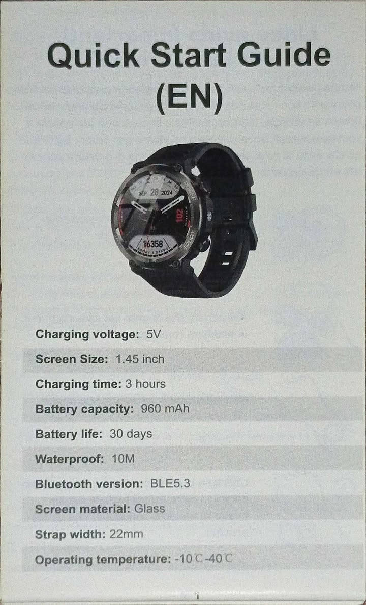 ساعة الكترونية W50 pro جديدة تدعم عربي واتصال وكل برامج الرياضة وبيها لايت جانبي وسير كتان اضافي بلاد رز, ديالى


**إذا كنت صاحب هذا الإعلان وتريد حذفه لأي سبب، رجاءا أرسل رسالة إلى الدعم الفني**