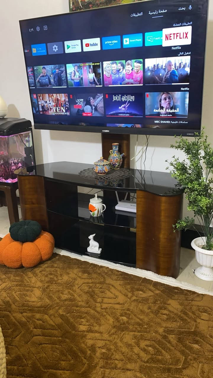 ميز تلفزيون صاج  اخو الجديد ولا خدش
ارتفاع 55
عرض 120
صاج + جام اسود 
سعر 150الف
📍بغداد بأتجاه حي الجهاد 
للتوصل واتساب ***********
