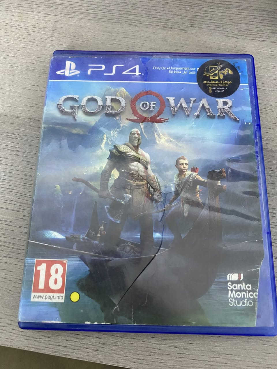 ‏سلام عليكم اقراص بلي فور مستعملة نصيفات كلش عنواني بغداد توصيل موجود لكل محافظات العراق
فيفا 15 ب١٠
راجت ب٢٠ عربي
گود اوف وار ب19
الثلاثية مال انچارتد ب20
گوست ريكون ب20عربي 
مارڤل. افينجرز ب18
انتل داون عربية ب20عربي
للتواصل 
واتساب ***********
انستا uv.p2
